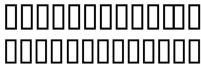 Future Boxes Font LOWERCASE