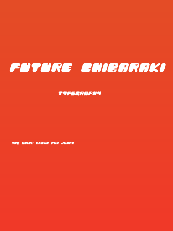 Future Chibaraki Poster