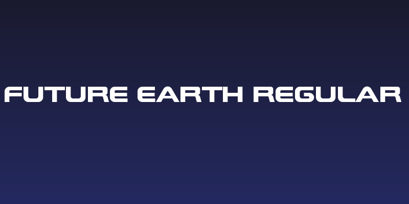 Future Earth Regular Social Header