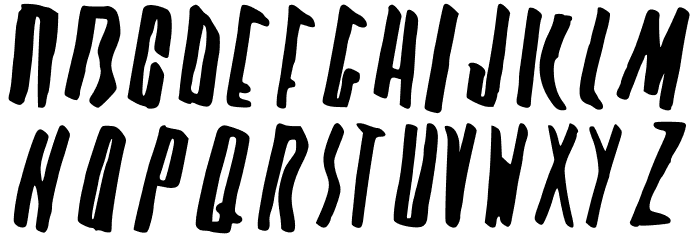 Future Fnt Regular Font LOWERCASE