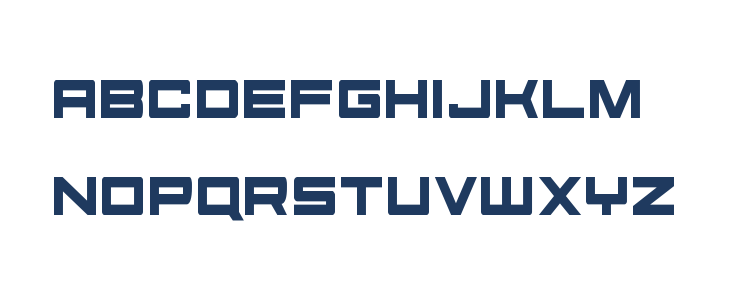 Future Forces Condensed Lowercase