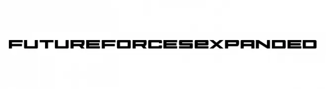 Future Forces Expanded  Frei Schriftart Herunterladen