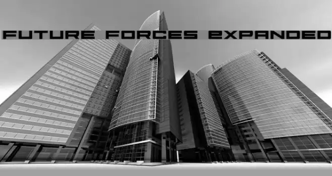Future Forces Expanded Font examples