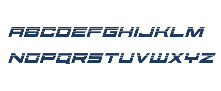 Future Forces Halftone Italic Lowercase