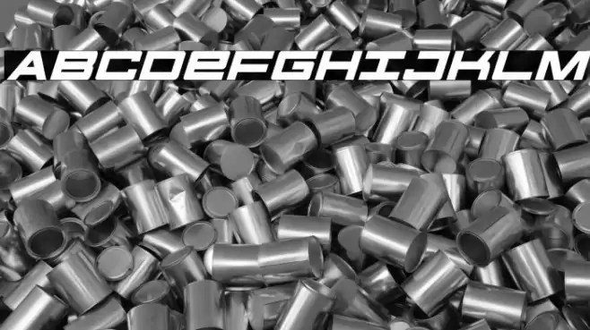 Future Forces Italic Font examples