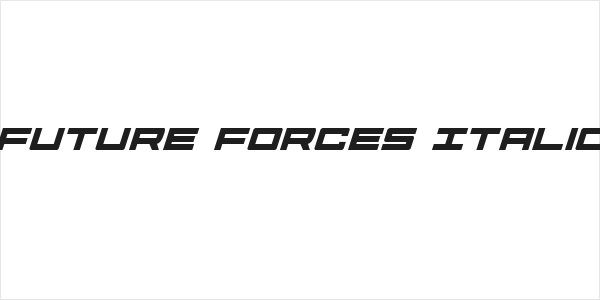 Future Forces Italic Logo