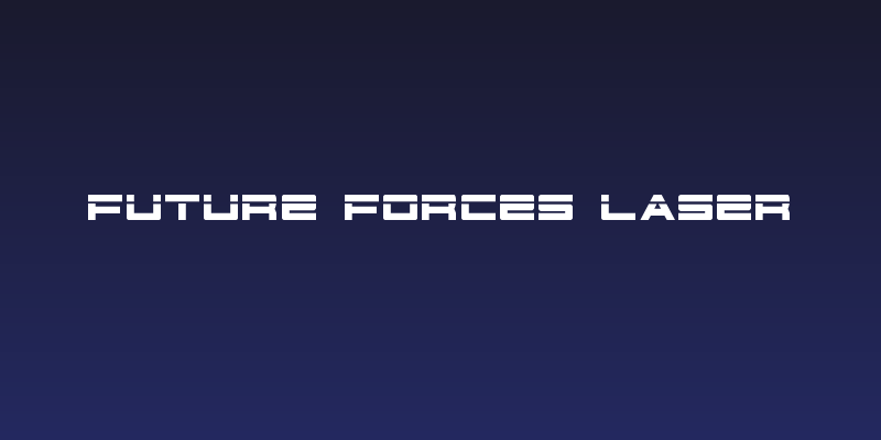 Future Forces Laser Social Header