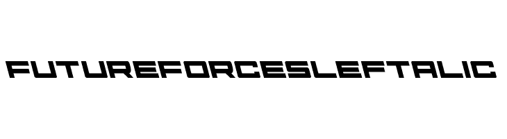 Future Forces Leftalic  baixar fontes gratis