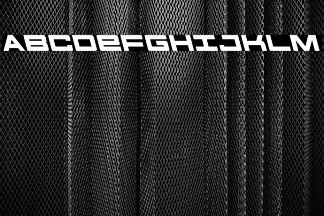 Future Forces Leftalic Font examples