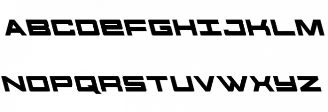 Future Forces Leftalic Font Litere mari