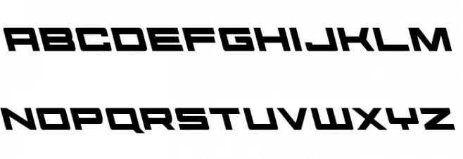 Future Forces Leftalic フォント 小文字