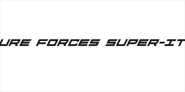 Future Forces Super-Italic Logo