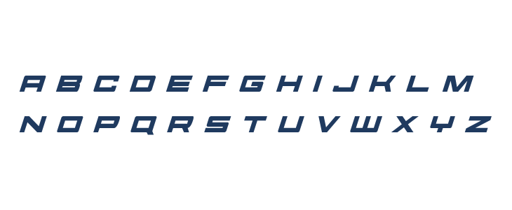 Future Forces Title Italic Lowercase