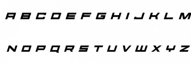 Future Forces Title Italic Fonte MINÚSCULAS
