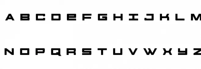 Future Forces Title Polices MAJUSCULES