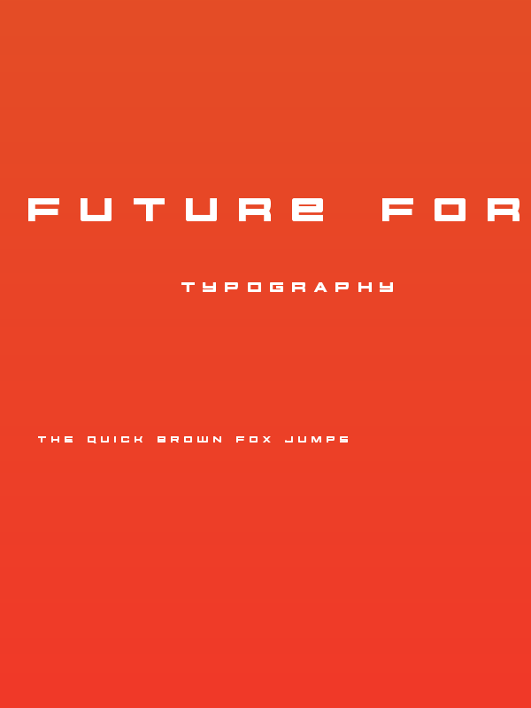 Future Forces Title Poster