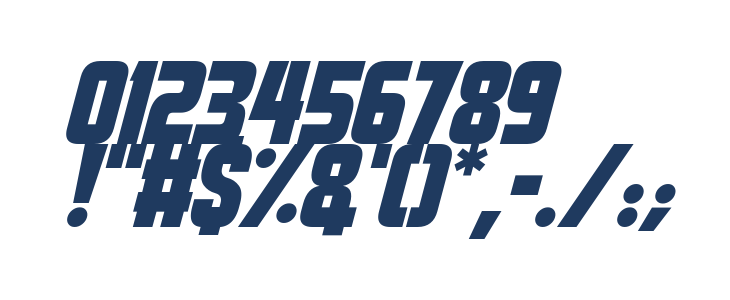 Future Friends Italic Other Characters