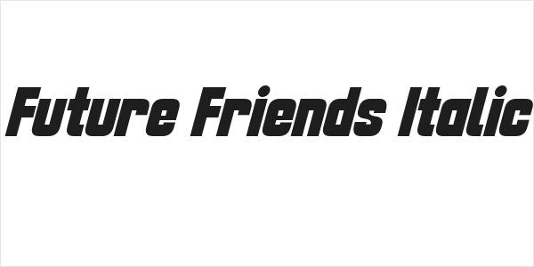 Future Friends Italic Logo