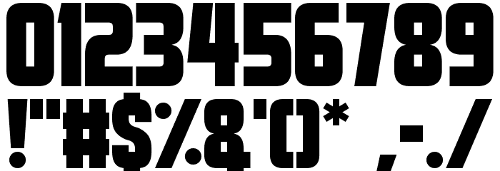 Future Friends Font OTHER CHARS