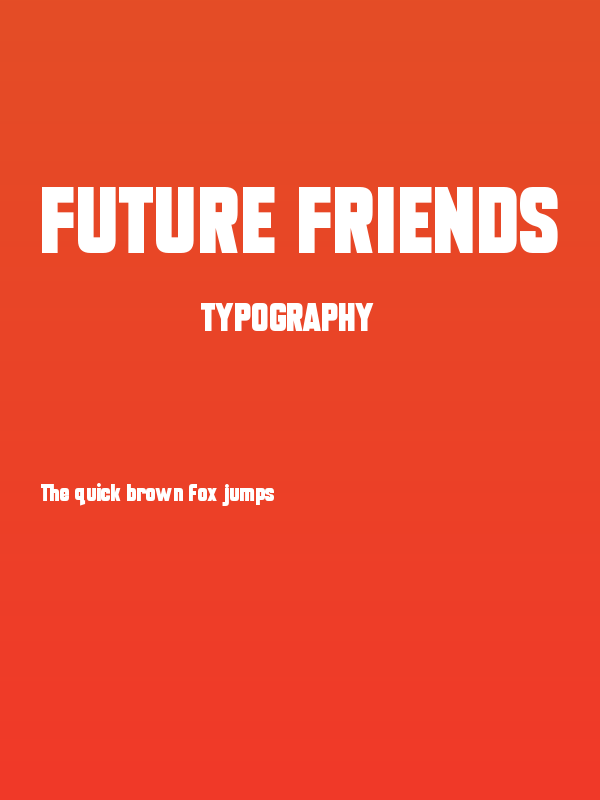 Future Friends Poster