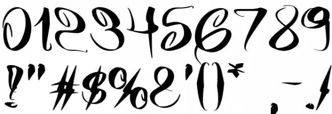 Future Is Back Font OTHER CHARS