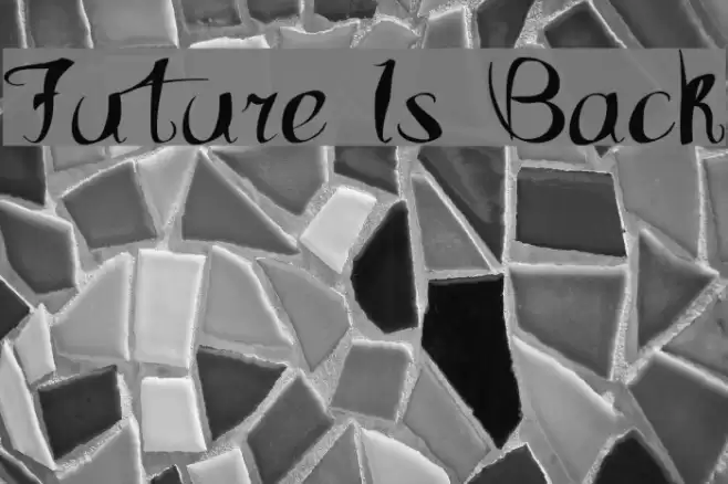 Future Is Back Font examples