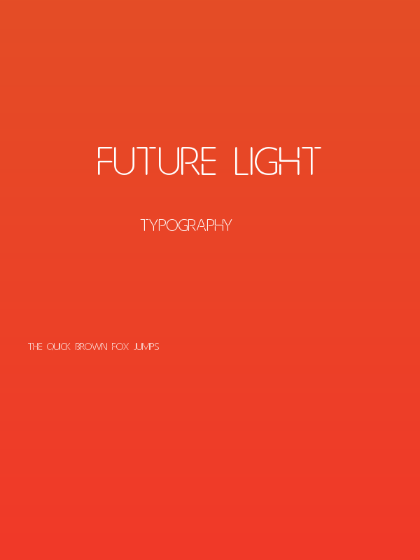 Future Light Poster