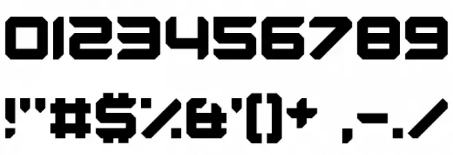 Future Now Regular Font OTHER CHARS