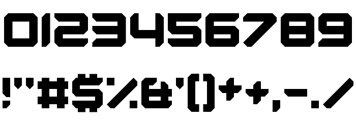 Future Now Regular Font OTHER CHARS