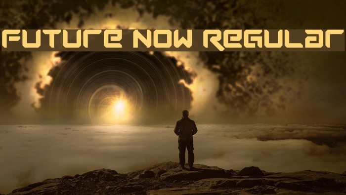 Future Now Regular Font examples