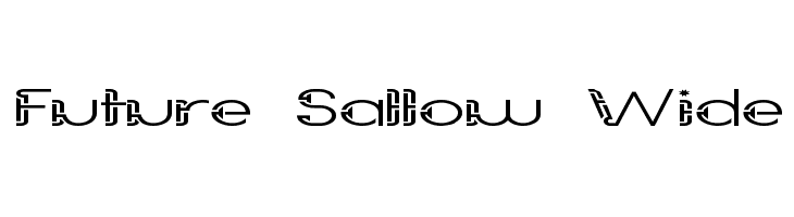 Future Sallow Wide  Descarca Fonturi Gratis