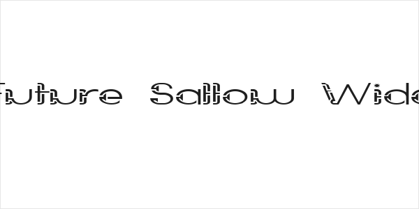 Future Sallow Wide Logo