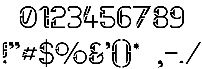 Future Sallow Font OTHER CHARS