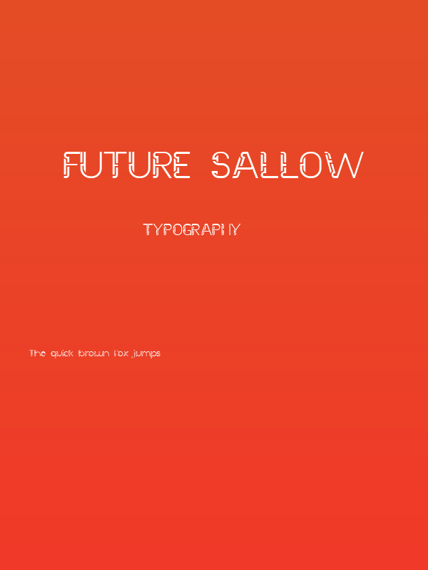Future Sallow Poster