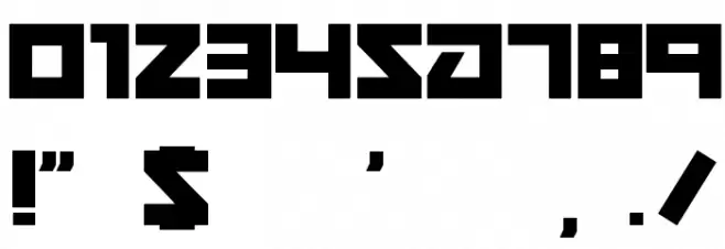 Future Socialism Font OTHER CHARS