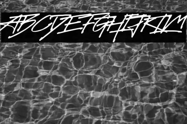 Future Surfing Sign Pen (Personal Use) Schriftart examples