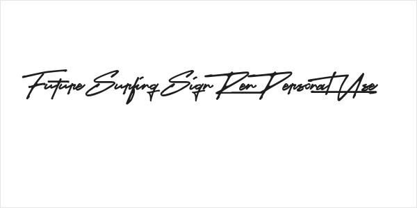Future Surfing Sign Pen (Personal Use) Logo