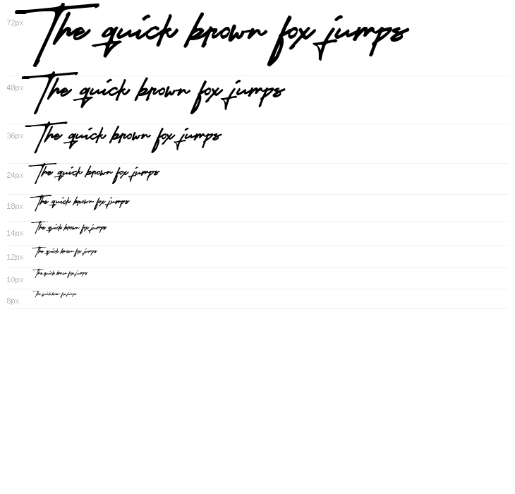 Future Surfing Sign Pen (Personal Use) Waterfall