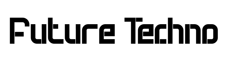 Future Techno  les polices de caractères gratuit tlcharger