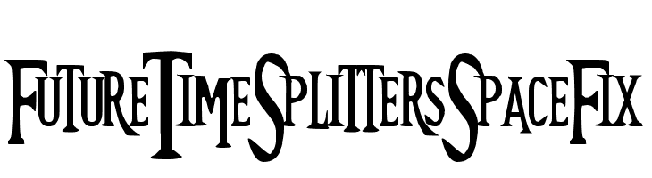 Future TimeSplitters SpaceFix  font caratteri gratis