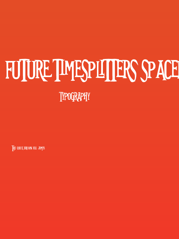 Future TimeSplitters SpaceFix Poster