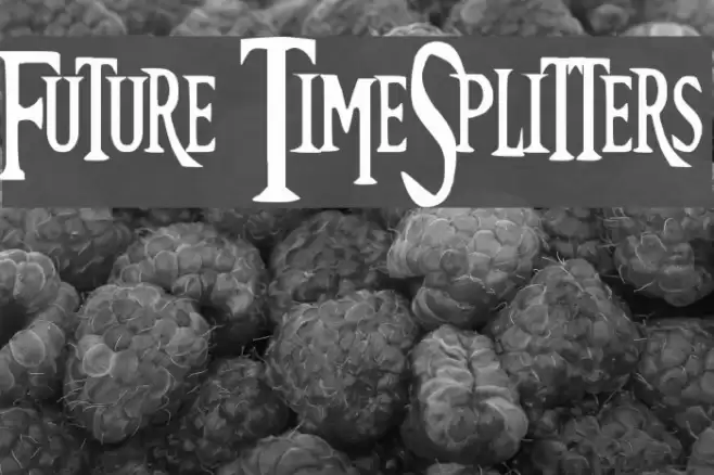 Future TimeSplitters Font examples