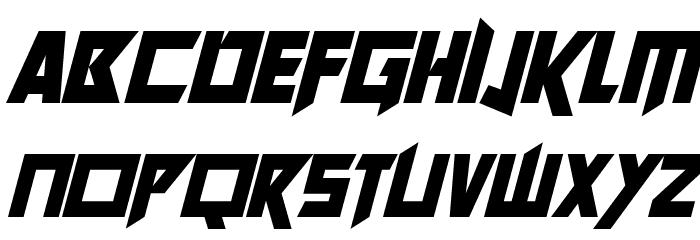 Future Worlds Italic Font LOWERCASE