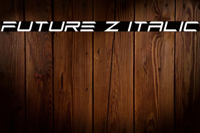 Future Z Italic Example 1