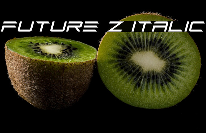 Future Z Italic Example 2