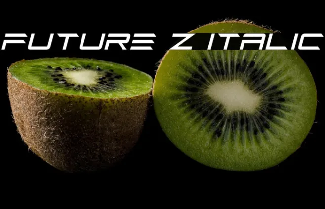 Future Z Italic Example 2
