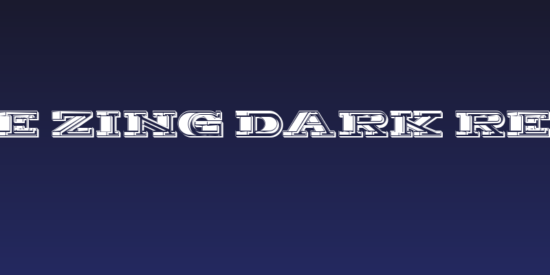 Future Zing Dark Regular Social Header