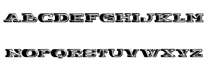 Future Zing Dark Regular Font LOWERCASE