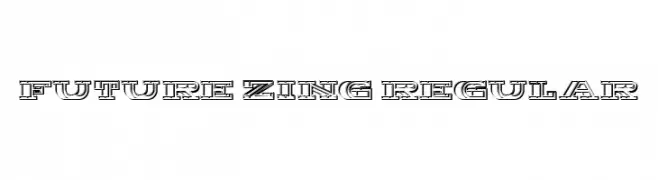 Future Zing Regular  baixar fontes gratis