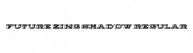 Future Zing Shadow Regular  baixar fontes gratis